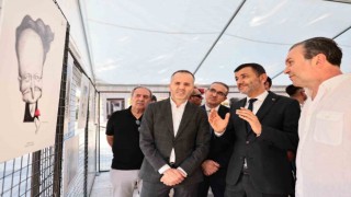Denizli Büyükşehir usta şair Nazım Hikmeti 50 özel karikatürle andı