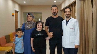 Depremzede çocuk Medical Pointte sağlığına kavuştu