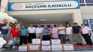 Depremzede çocukların Yaz tatili kitapları Yenişehirden