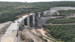 Dilovası Hastane Yolu projesinde ilerleme yüzde 80