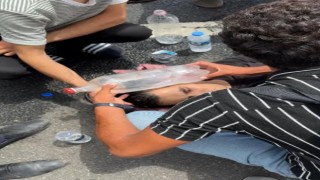 Diyarbakırda yolcu otobüsü otomobile çarptı: 2 yaralı