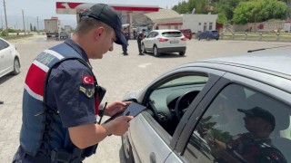 Dönüş yoluna geçen tatilcilere yönelik denetim