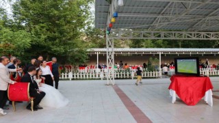 Düğüne milli maç arası