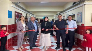 Dumlupınarda miniklerin yılsonu sergisi