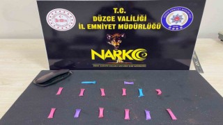 Düzcede yakalanan uyuşturucu satıcısı tutuklandı