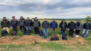 Edirnede bir ayda 807 düzensiz göçmen ve 16 organizatör yakalandı