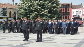 Edirnede Jandarma Teşkilatının kuruluşunun 185. yılı törenle kutlandı