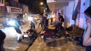 Edremitte motosikletler çarpıştı: 1 yaralı