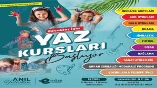 Efeler Belediyesi yaz kursları başlıyor