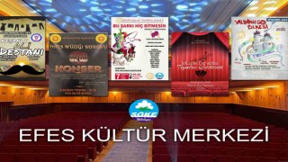 Efes Kültür Merkezinde Haziran ayı dolu dolu geçecek