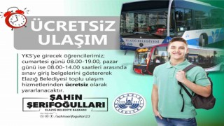Elazığ Belediyesinden öğrencilere ücretsiz ulaşım imkanı