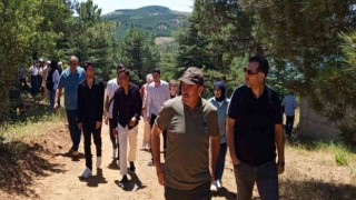 Elazığda doğa yürüyüşü düzenlendi