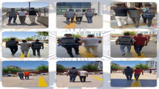 Elazığda kesinleşmiş hapis cezası bulunan 43 zanlı yakalandı