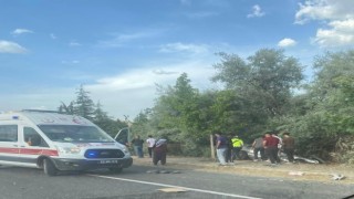 Elazığda trafik kazası: 2 yaralı