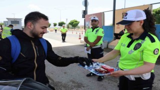 Elazığda ‘Yolun sonu bayram olsun mottosuyla denetim