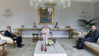 Emine Erdoğan, Azerbaycan Cumhurbaşkanı Yardımcısı Alekberov ile görüştü
