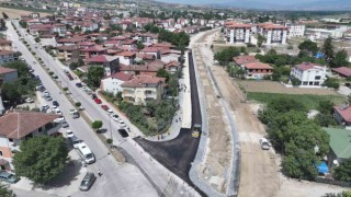 Erbaa Yılmaz Kayalar Bulvarı ikinci etapta asfalt çalışmalarına başlandı