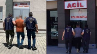 Erzincanda FETÖ/PDY silahlı terör örgütü kapsamında aranan 2 şahıs yakalandı