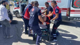 Erzincanda trafik kazası: 2 yaralı