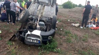 Erzincanda trafik kazası: 4 yaralı