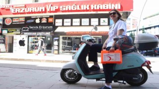 Erzurumun ilk sağlık kabinini kurdu