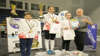 Eskişehirli sporcular Bulgaristandan 2 adet 1incilikle döndü