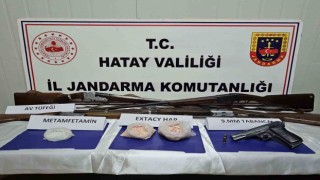 Evinde uyuşturucu madde ve silah ele geçirilen şahıs tutuklandı