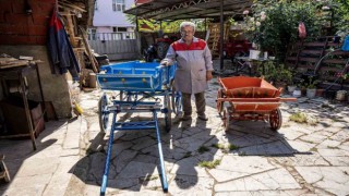 Filmden esinlendi emekli olunca ‘Sütçü Ramizin arabasını yaptı