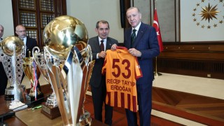 Galatasaray’dan Cumhurbaşkanı Erdoğan’a Ziyaret