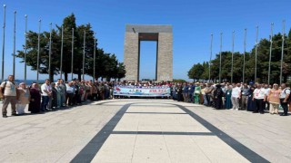 Gazi torunları şehitler diyarında