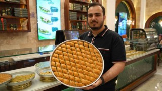 Gaziantepli baklavacılardan bayram yoğunluğu