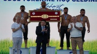 Gaziantepte altın kemer Ali Gürbüzün