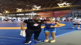 Genç sporcu Avrupa Güreş Şampiyonasında adını finale yazdırdı