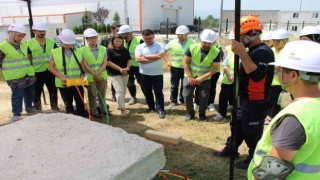 Gençlik ve Spor personeline arama kurtarma eğitimi
