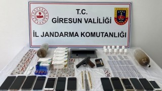 Giresunda jandarmadan uyuşturucu operasyonu: 13 gözaltı