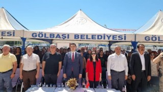 Gölbaşı Halk Eğitim Merkezi yılsonu sergisi açıldı