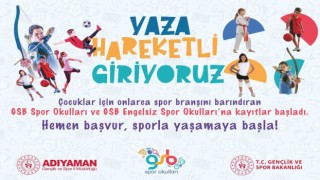 GSB Spor okullarına kayıtlar başladı