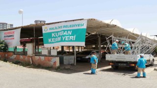 Haliliye Belediyesi Kurban Bayramı hazırlıklarını tamamladı