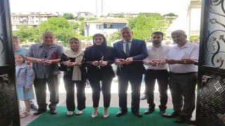 Harmancıkta Hacı Abdullah Özden Camii açıldı