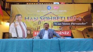 Hayati İnanç, han sohbetlerinin konuğu oldu