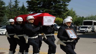 Hayatını kaybeden polis memurunun cenazesi tören sonrası Adanaya gönderildi