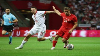 Hazırlık maçı: Polonya: 1 - Türkiye: 0 (İlk yarı)