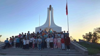 Hisarcık Atatürk İlkokulu öğrencileri Kütahyanın ilçelerindeki tarihi yerleri tanıdı