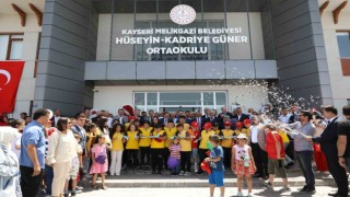 Hüseyin-Kadriye Güner Ortaokulu açıldı