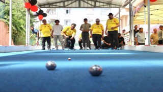 Huzurevi sakinleri ‘Bocce oyunu ile yeteneklerini sergiledi