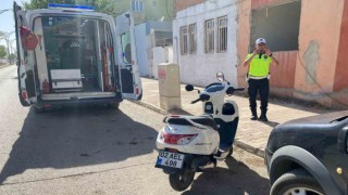 İki motosiklet çarpıştı: 1 yaralı
