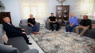 İl Emniyet Müdürü Ağırlar şehit ailesini ziyaret etti