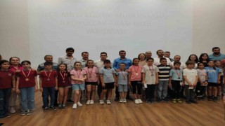 İlkokullar arası bilgi yarışmasının galibi Mimar Sinan İlkokulu oldu