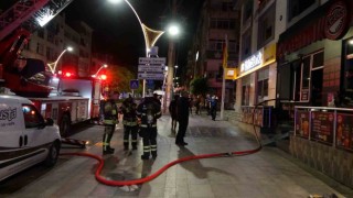 İş yerindeki fritözden yangın çıktı