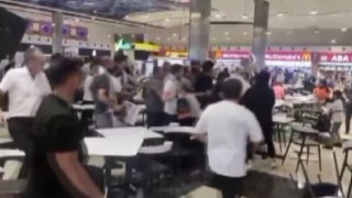 İsrail protestosunda çıkan arbede kamerada